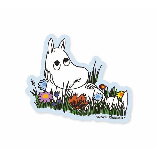 Moomintroll Floral Field Sticker | Moomin Shop United States - The ...