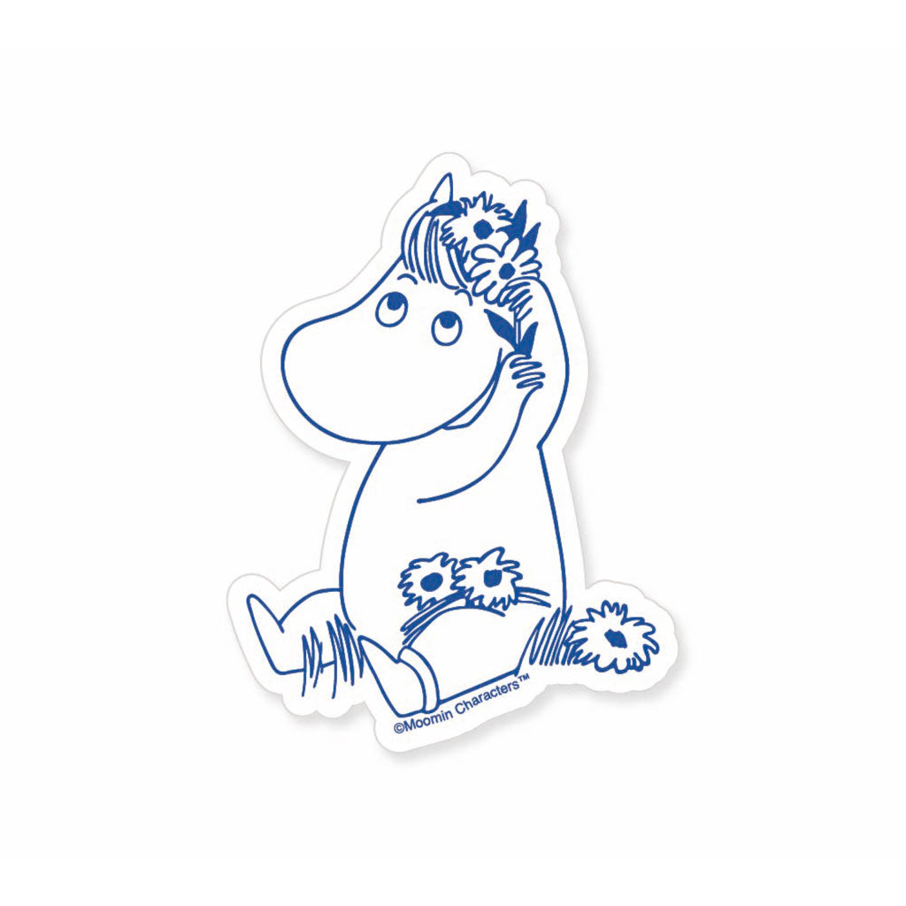 Snorkmaiden Flowercrown Sticker | Moomin Shop United States
